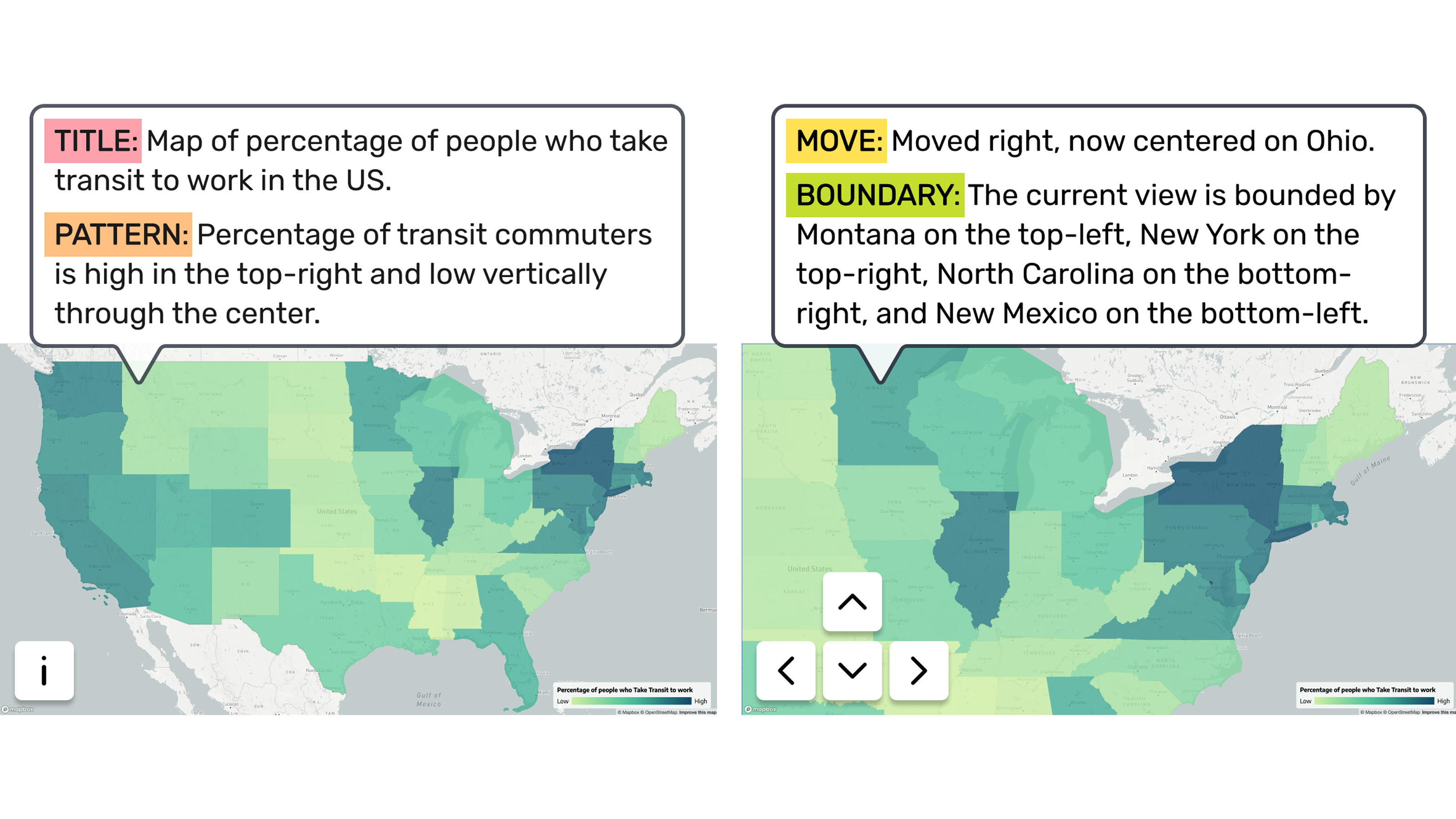 Teaser figure for AltGeoViz: Facilitating Accessible Geovisualization